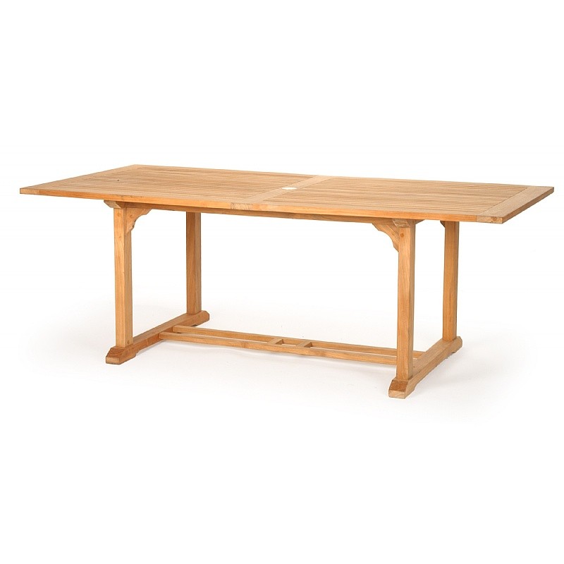 Modern Dining Table on Modern Teak Rectangle Patio Dining Table Extending 60 96 Ca 50144